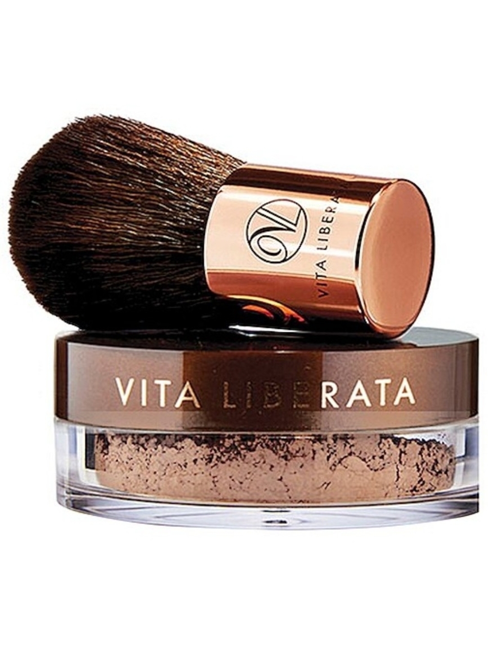 Vita Liberata Trystal Minerals Self-Tanning Bronzing Minerals# 02 Bronze W/Brush